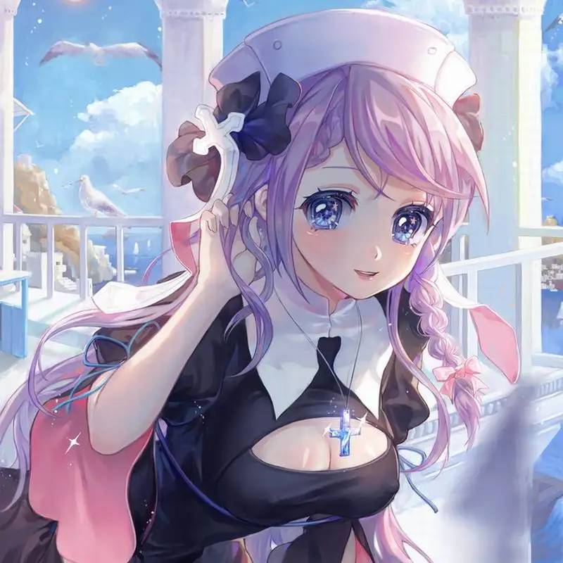 

Oct. Home Textile Azur Lane USS Vestal Anime Girl Micro-suede Fabric One-sided Two-sided Square Pillow Case New Gift #41420A