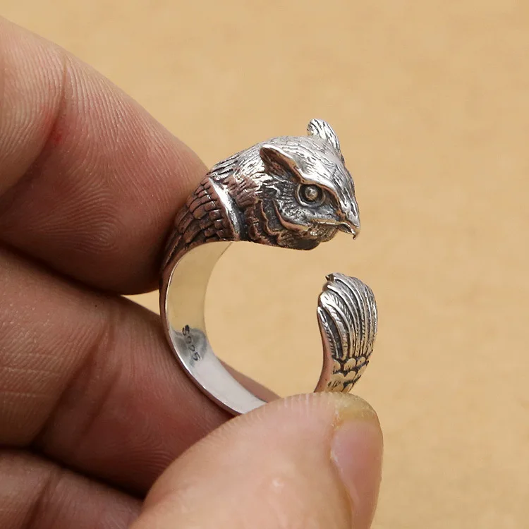 

2019 New Fashion 925 Sterling Silver Fashion dazzling Rings for Men Gift Punk&Rock