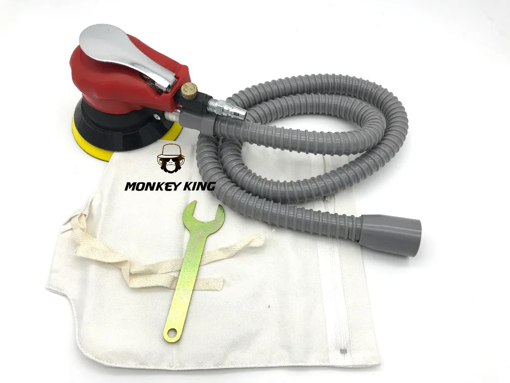 150mm Pneumatic Orbital Air Sander Burnish Polishing  Tool Machine (2)