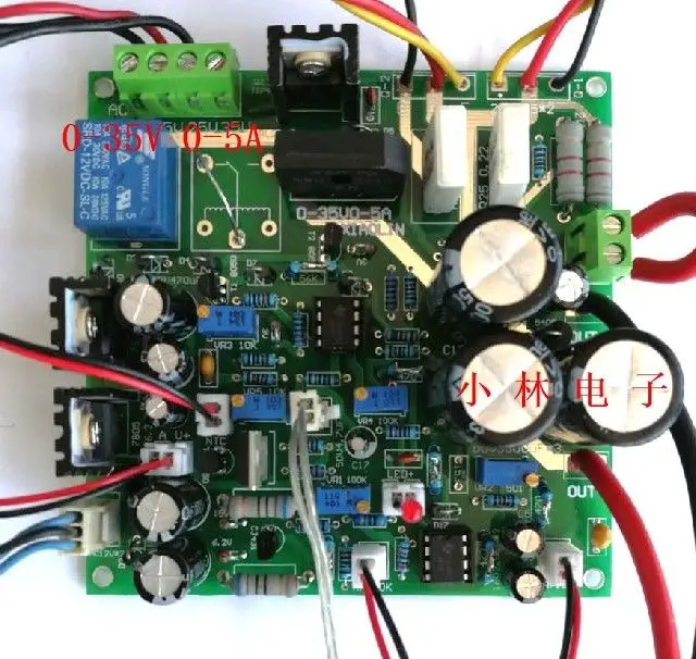 Постоянно Регулируемый DC блок питания Lab DIY Kit 0 35V 5A|Запасные части| |