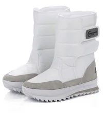 2017 Christmas Gifts Winter Women Mans Boots Snow Boots Shoes For Santa Claus White Snow Color Plus Size USA Hot .ZYMY-xz-29