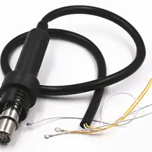 FEORLO портативный фена паяльная станция BGA 3 провода с нагревателем для 850 850D 990 852