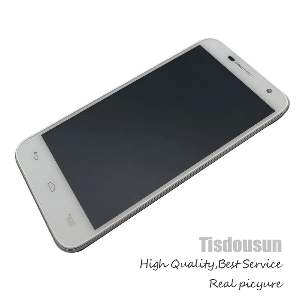 Alcatel ot6016 LCD Display With Frame white (3)
