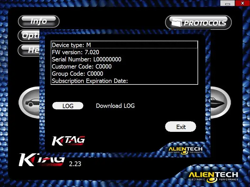 KTAG FW 7,020 SW 2,23 без базовых ограничений блока управления двигателем Титан программное обеспечение ECU инструментов программирования K тег K-TAG Ktag V2.23