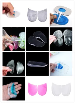 

HOT Silicone Forefoot Pads Foot Care Insoles Inserts Anti-slip For High Heels Woman Shoes Sandals Accessories Foot Care Tool