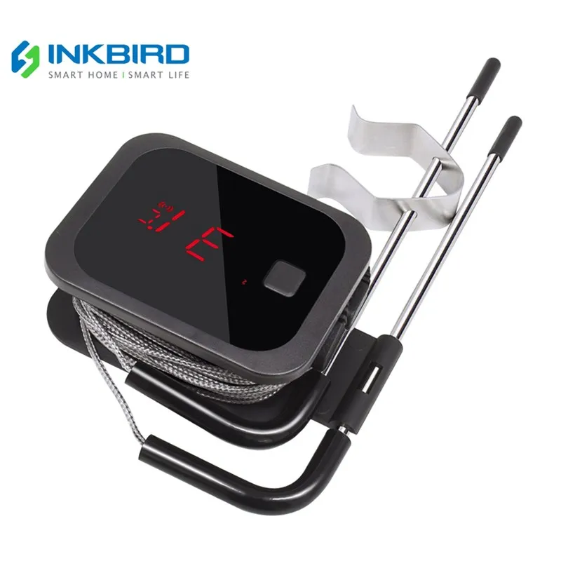 

Inkbird IBT-2X Digital Thermometer Food Cooking Bluetooth Wireless BBQ Thermometer With Double Probes and Timer For Oven Meat