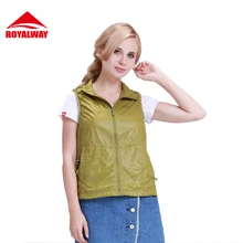 Жилеты ROYALWAY с защитой от ультрафиолета; цвет желтый, синий; O# RCL2047CS