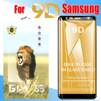 

500pcs 9D Full Cover Tempered Glass Screen Protector For Samsung Galaxy S10 E A90 A80 A70 A60 A50 A40 M30 M20 With New Package