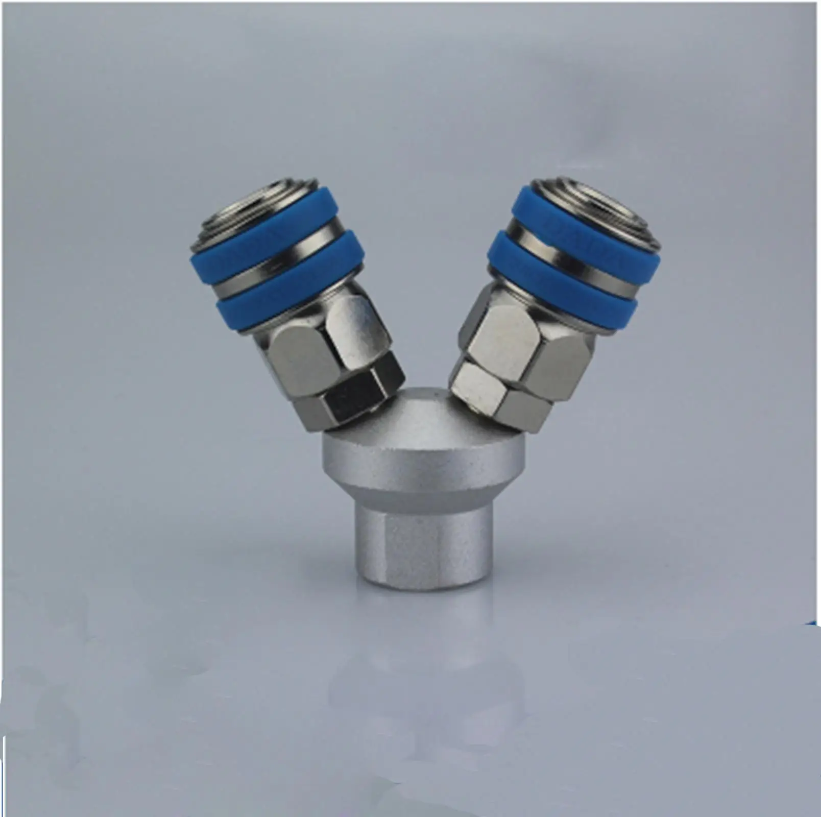 

1/4" BSP Female x 2 Way Pneumatic Fitting Quick Release Connector Socket