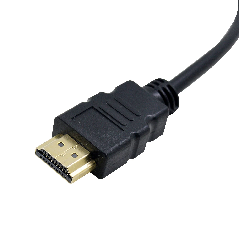 Адаптер CHIPAL для hdmi vga адаптер HDMI2VGA с аудиокабелем ПК компьютера ноутбука