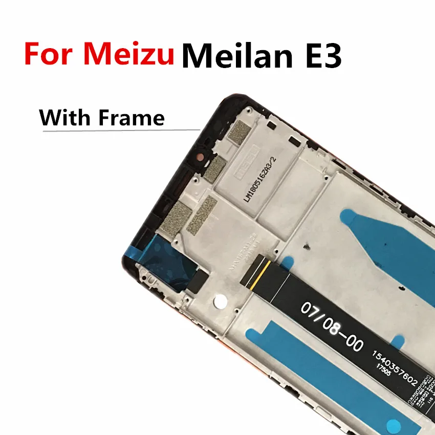 ЖК дисплей для Meizu E3 полный кодирующий преобразователь сенсорного экрана в сборе