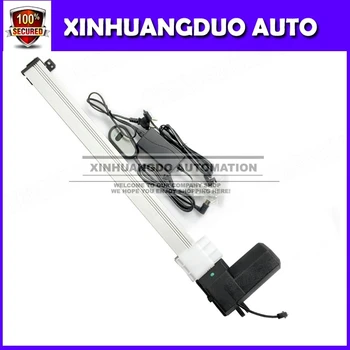 

700mm 28inch stroke slider block Electric linear actuator motor DC24V 20mm/s Heavy Duty Push 150Kg health bed TV lift+controller