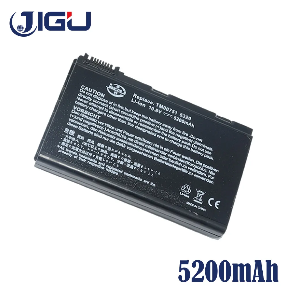 JIGU ноутбука Батарея для acer Extensa 5210 5220 5230 5420 5420G 5610 5620 5620Z 5630 5630G 7220 7620Z TM00741 TM00751 GRAPE32