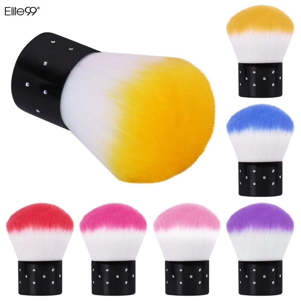 

Elite99 1 Piece Soft Nail Cleaning Brush Nail Brush Nail Art Manicure ToolsDust Cleaning Brush Cleaner For Acrylic
