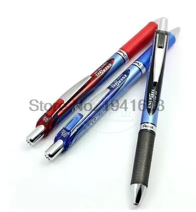 Pentel EnerGel игольчатая гелевая чернильная ручка 0 5 мм красная/синяя/черная