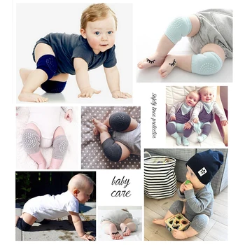 

1 Pair Baby Knee Pad Kids Safety Crawling Elbow Cushion Infant Toddler Leg Warmer Thicken Knee Support Protector Baby Kneecap