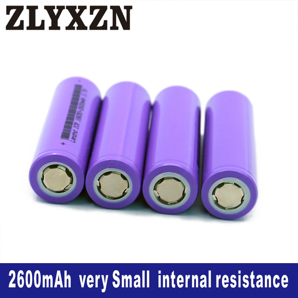 

10PCS 18650 Li-ion 3.7v Battery 18650 2600mAh 26f lithium batteries for Laptop,Toy,Electric drill battery,Power battery,lion