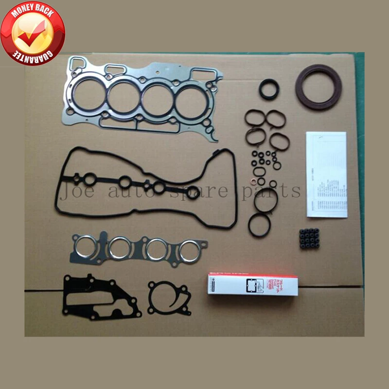 HR15 HR15DE 1.5L 1498CC Engine Full gasket set kit for Nissan Tiide
