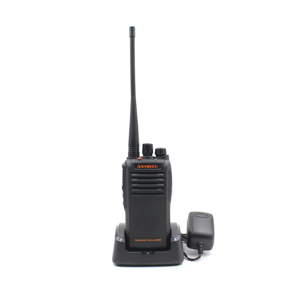 ANYSECU IP67 водонепроницаемый радио WP-67 UHF 400-470MHz 16CH Портативный 4W Walkie Talkie