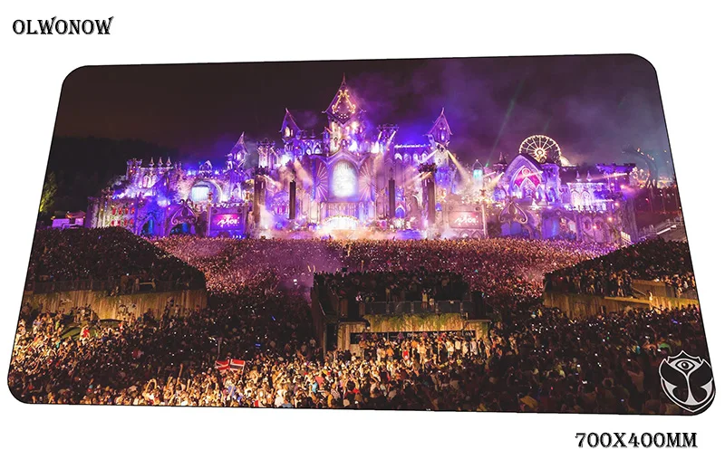 Tomorrowland коврик для мыши гаджет компьютерный коврик 70x40 см игровой коврик большой xl клавиатура со встроенной мышью игры ПК геймер стол - Цвет: size 700x400x2mm