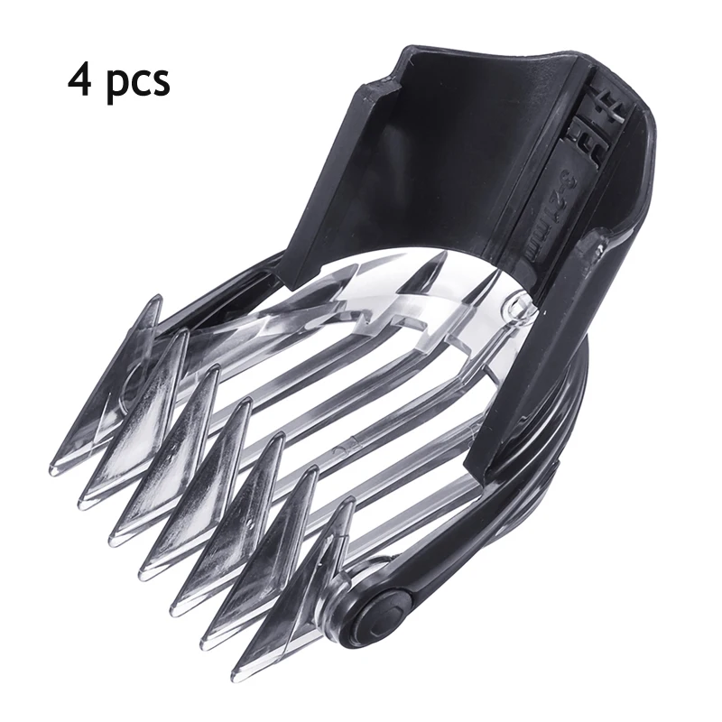 3-21 мм электрический триммер Руководство гребень Борода Машинка для стрижки волос Руководство гребень триммер гребень для Philips QC5010 QC5050 QC5070 инструменты для крепления - Цвет: 4 pcs