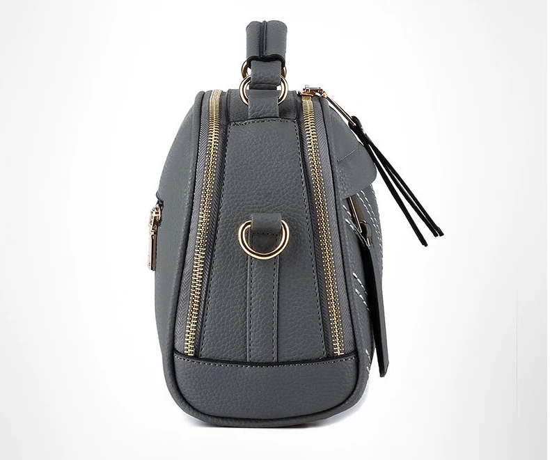 ZMQN النساء حقيبة كتف 2019 الحلوى ألوان الموضة حقائب العلامة التجارية الجلدية الصغيرة أكياس Crossbody للنساء حقيبة فتاة سستة الأحمر A507