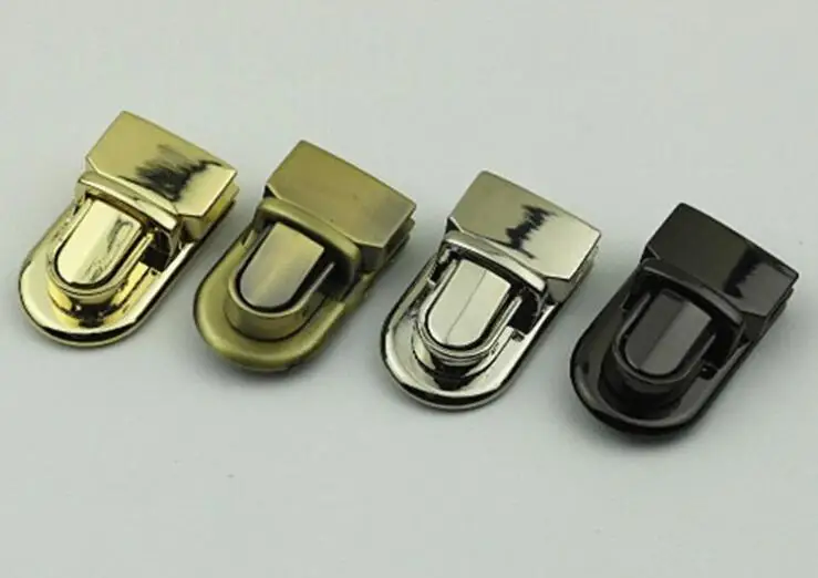 (10 PCS/lot) Wholesale handbag hardware accessories New handbag metal multi color lockin Bag