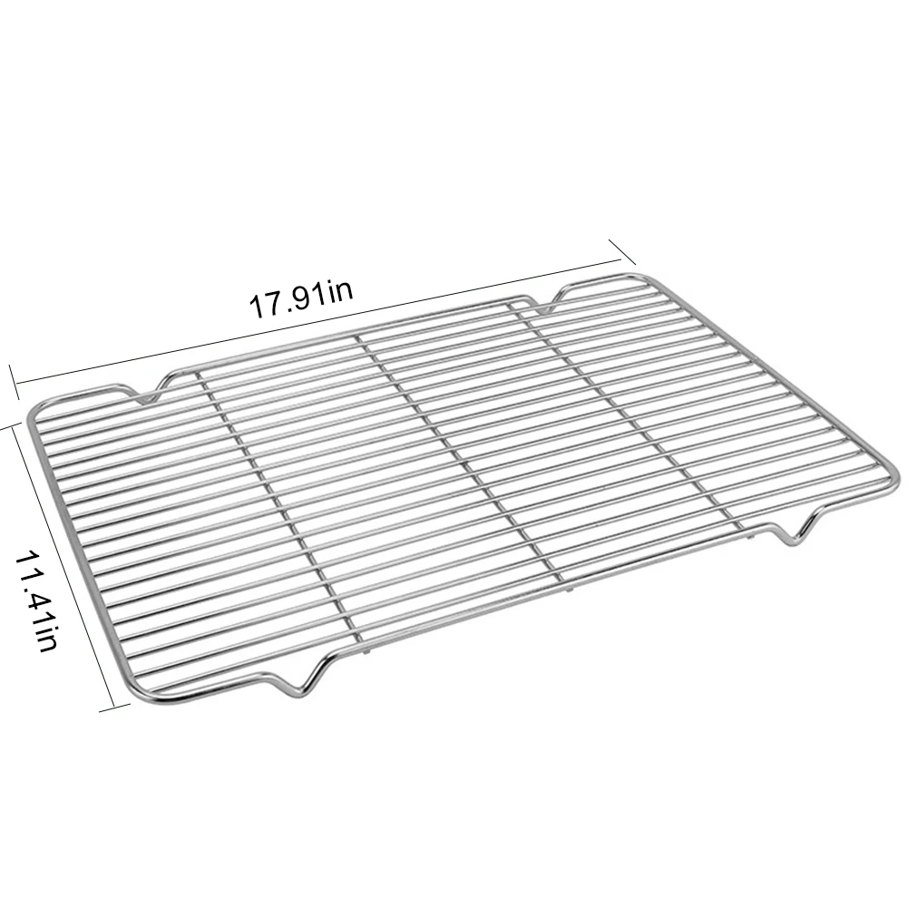 Решетка для барбекю и гриля, сетка для духовки, проволока из нержавеющей стали, стойка для приготовления кебаба, барбекю, кухонные инструменты, полка для слива, кухонные аксессуары