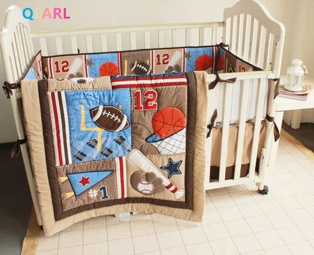 basketball nursery bedding