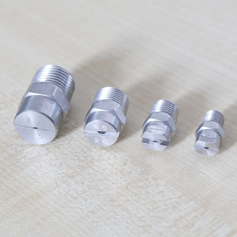 

( 10 pcs/lot ) 1/2" SS304 vee jet flat fan spray nozzle, Industrial / factory cleaning, dust removal nozzle
