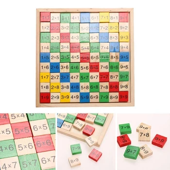 

Montessori Educational Toys for Children Baby 99 Multiplication Table Math Arithmetic Teaching Aids for Kid Early Education Toy1
