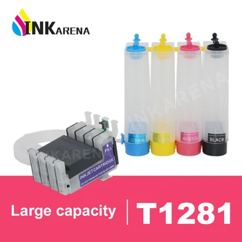 

T1281 - T1284 Empty CISS Ink System With Chip For Epson Stylus S22 SX125 SX420W SX425W SX235W SX130 SX230 BX305F BX305FW Printer
