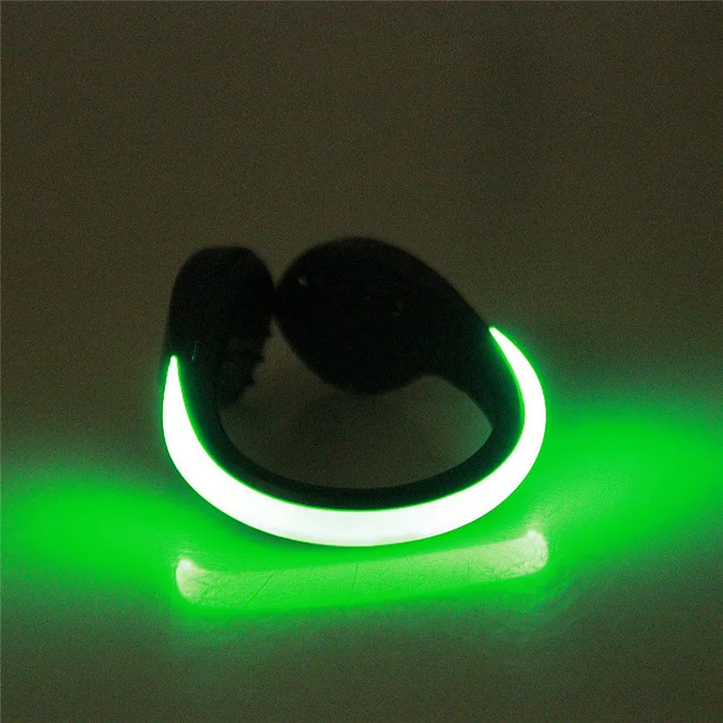 LED Luminous Shoe Clip Light Night Safety Warning LED Flash Light For Running Cycling Bright Flash Light Useful Outdoor Tool #2n (10)