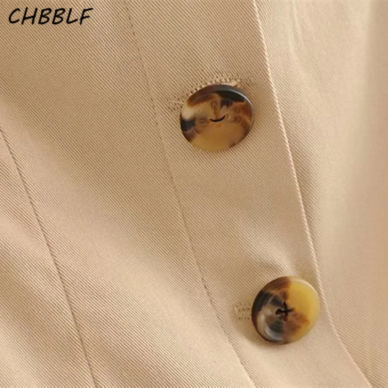 CHBBLF женщин основной Шорты пуговицы твердые дамы Лето Повседневный шик pantalones