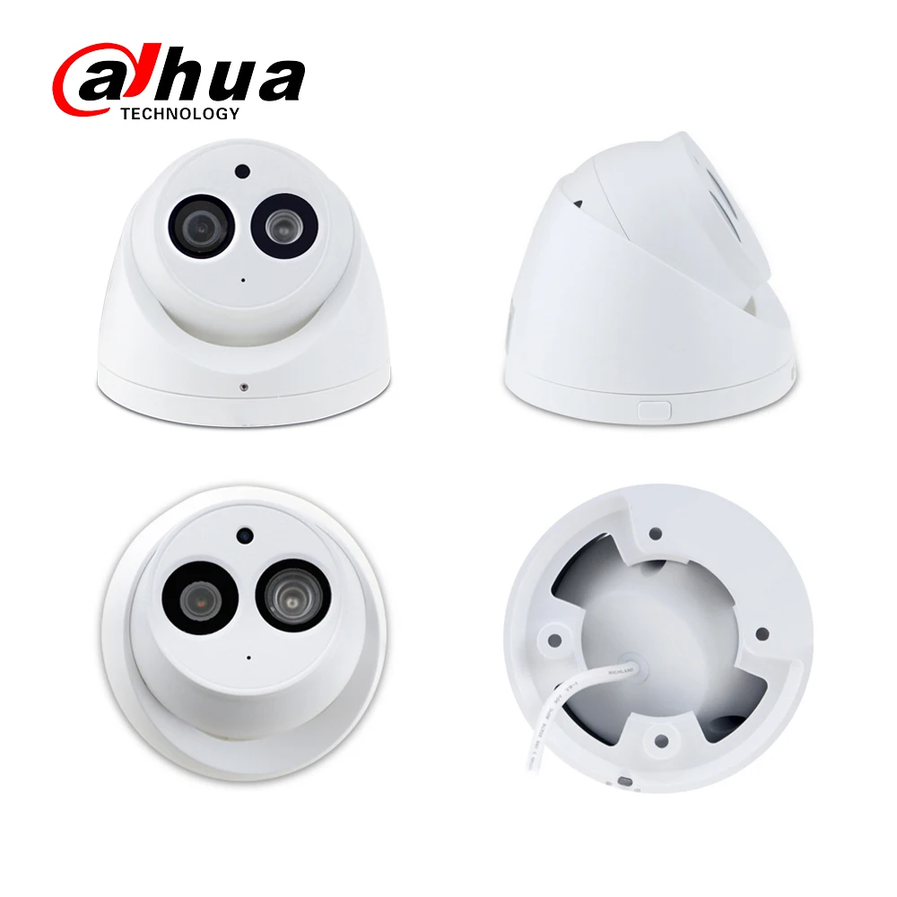 Dahua CCTV IP камера DH IPC-HDW4631C-A Встроенный микрофон POE купольная камера безопасности IR30M металлический корпус Onvif заменить IPC-HDW4431C-A