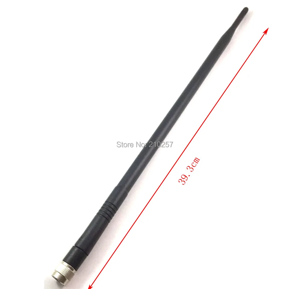 

1pcs 2.4ghz Wireless Router 2400-2500Mhz Wifi Antenna 9dbi With rp-Tnc Male Connector Rubber Antenne 39.3cm Length