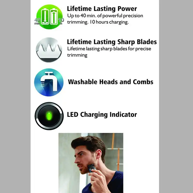 braun mgk3020 charging time