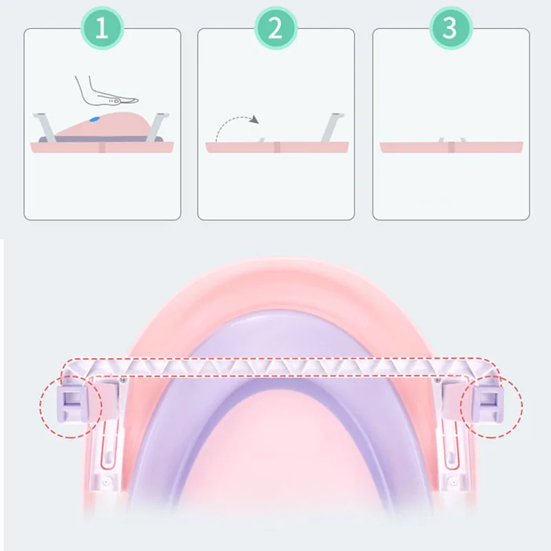 Складная детская Ванна, милая складная детская ванна для купания, портативная Детская ванна для купания, принадлежности для новорожденных, умывальник для ухода за ребенком