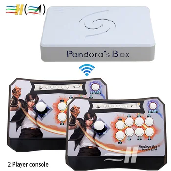 

Pandora Box 6 1300 in 1 Wireless joystick arcade controller Family wireless console HDMI VGA Output HD 720P to PC PS3 TV tekken