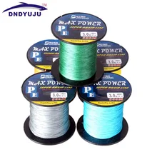 DNDYUJU 500 м 6-100LB 4XPE многофиламентная супер плетеная леска для ловли карпа