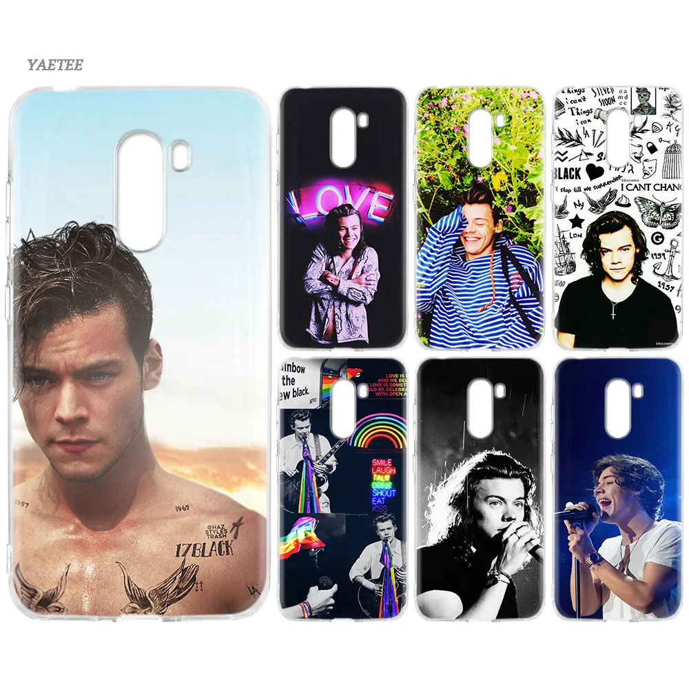 

One Direction tattoos Harry Styles Protective Case For Xiaomi Redmi Note 7 6 Pro 5 4 4X Xiomi Mi F1 S2 A2 Lite 9 8 Mix 3 Cover