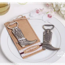 Новые ковбойские сапоги из сплава открывалка для пива обувь открывалка для бутылок Европейская свадебная обувь