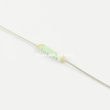 

100 Pcs Per Lot ELCUT UMI Microtemp Thermal Fuse Axial Type 324 TF Cutoff 133 Degree 1A 250V
