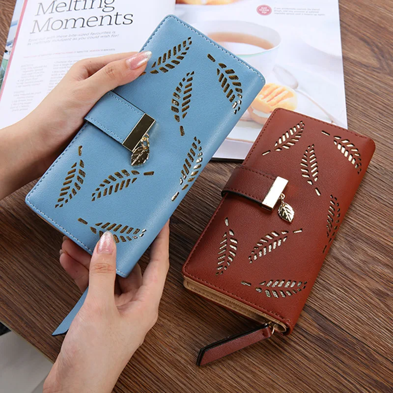Buy Women Wallet Female Purse Leather