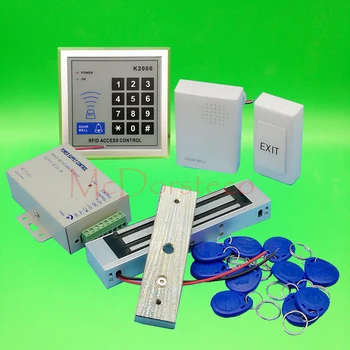 

Brand New DIY 125khz Rfid Door Access Control Kit Set with 350lbs Electric Magnetic Lock Card Full Access Control System