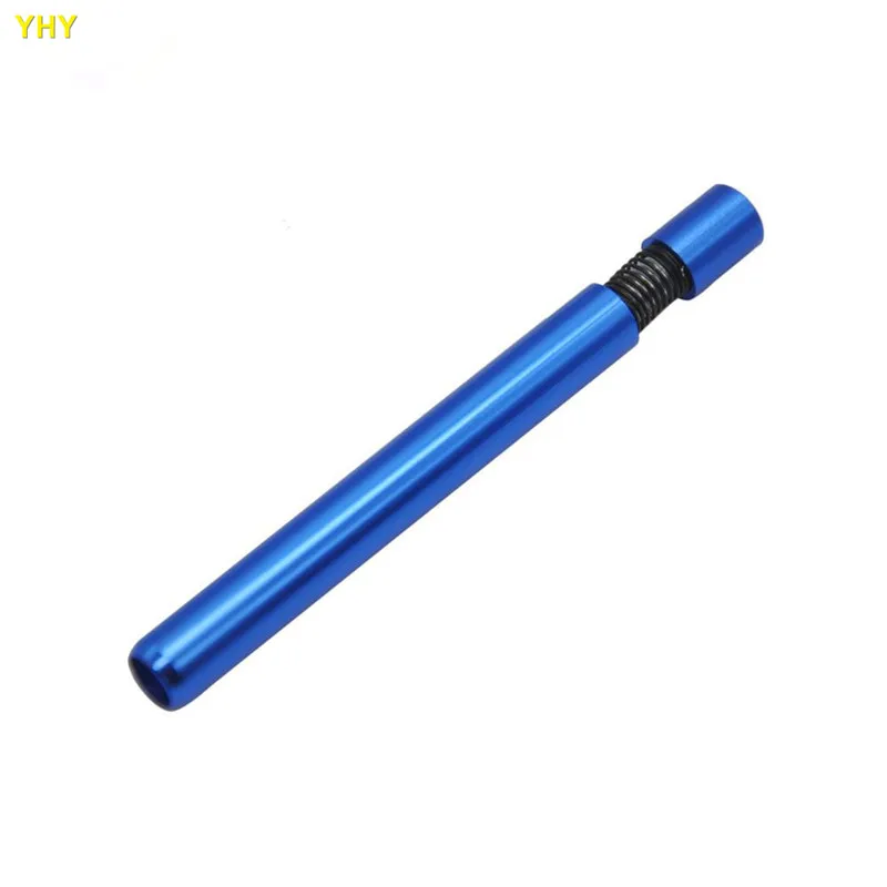 82mm Length Metal Smoking Pipe Filter Tips Aluminium One Hitter with Spring Aluminium Spring Bats Can Clean Itself 6 Colors  05