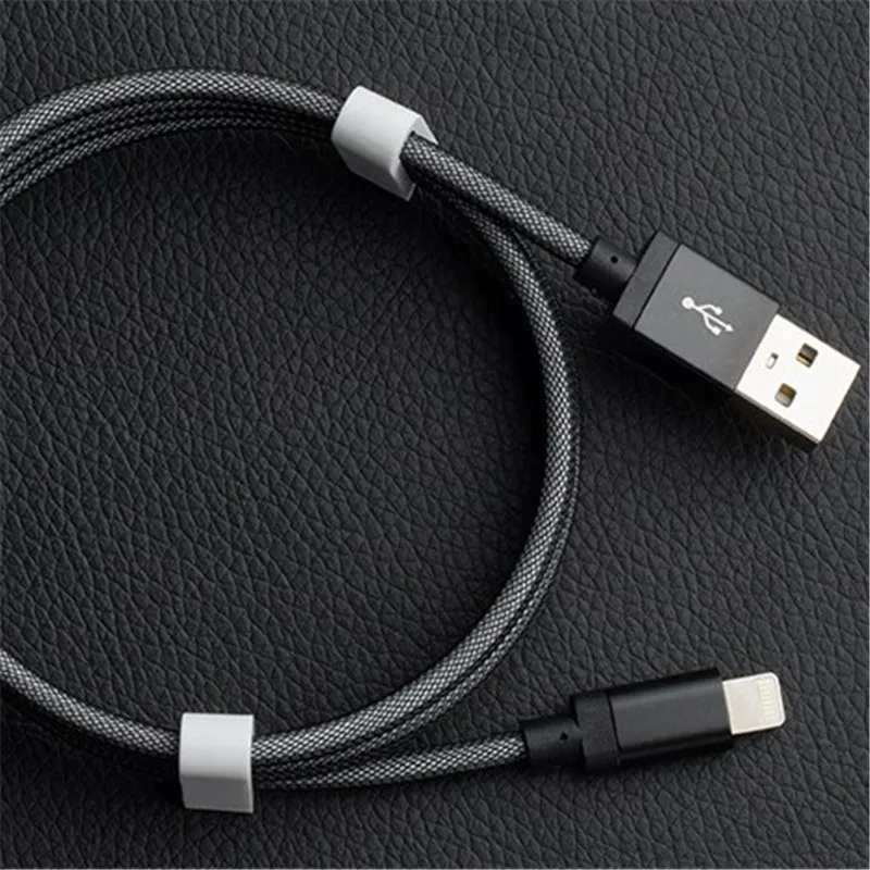 

Data USB Cable For Lightning Cable 2.4A Fast Charger Charging USB Cable For iPhone 5S X 8 7 6S 5 SE For iPhone Cable For iPad