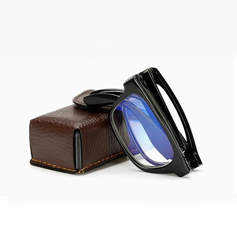 

Folding glasses with intelligent zoom of 100-400 degrees can be used for the glasses of the elderly to prevent blue light