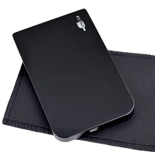 YOC-алюминиевый 2," IDE HDD жесткий диск черный корпус