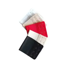 4 ряда 3 крючка женский бюстгальтер застежка удлинитель для бюстгальтера эластичный на ремешке мягкая бретелька для бюстгальтера удлинители 6 шт